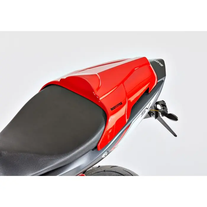 Beliebt BODYSTYLE Sportsline Sitzkeil weiß Pearl Brilliant White ABE passt für SUZUKI SV 650(22-22)