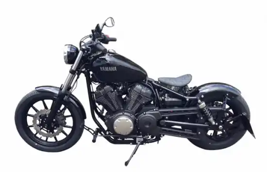 Black Sale MB Bobber-Schutzblech-Set / schwarz glanz / YAMAHA XV 950 Bolt / R / Racer / Tüv Neuheit