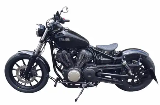 Letzte Chance MB Bobber - Schwingheck - Heckfender - Set / Stahl roh / YAMAHA XV 950 Bolt / R / Racer / Tüv