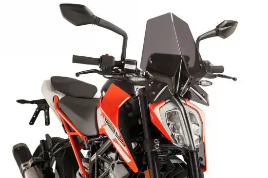 Nur Heute Windschutzscheibe dunkel / Naked New Generation / Sport / KTM 125 DUKE / 2017 - 2019
