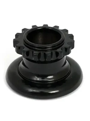 Neu Samwel Lagereinstellmutter Schwarz f. Harley-Davidson FL, EL 39-48 Springergabel
