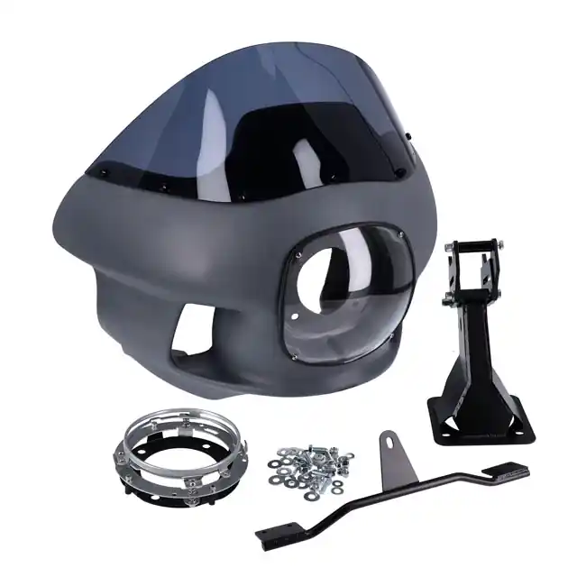 Cowl Fairing Verkleidung komplett mit Haltern für Harley-Davidson Dyna 06-17 Jetzt Kaufen