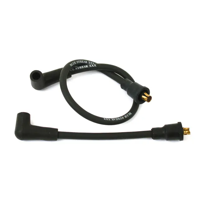 Blue Streak Zündkabel XXX 8mm schwarz für Harley-Davidson Sportster 86-03 Abverkauf