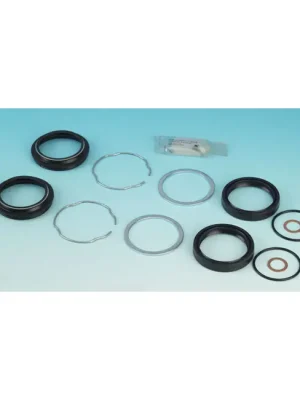 Meistverkauft Gabel Dichtsatz komplett 49mm für Harley-Davidson Softail, Dyna, Sportster 06-24