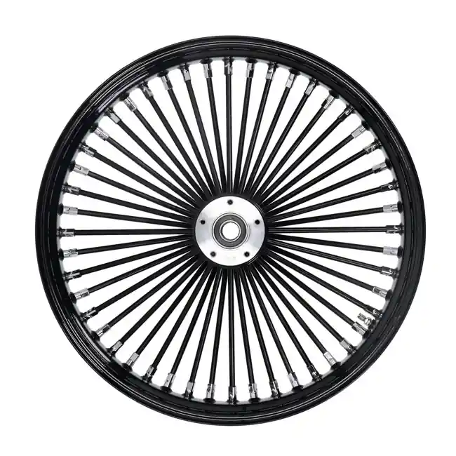 Sale Big Spoke Felge vorne SF Schwarz 3,5x21" für Harley-Davidson mit TÜV!
