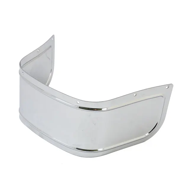 Preisreduziert Front Fender Trim smooth Chrom für Harley-Davidson FLT, FLSTC und FLSTN 80-13