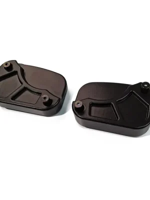 Cultwerk Bremsflüssigkeitsbehälter Deckel Schwarz f. Harley-Davidson V-Rod 07-17 Neue Ware