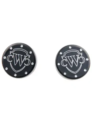 Cultwerk Achscover mit Logo Schwarz vorne für Harley-Davidson Softail 18-22 Jetzt Kaufen