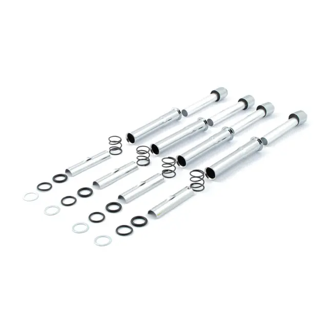 Pushrod Stößel Cover, Chrom, für Harley-Davidson Twin Cam 99-17 Preis Gesenkt