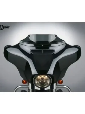 Preisreduziert National Cycles Windshield Fly-Boy 4" smoke, für Harley-Davidson FLHT, FLHX 14-21