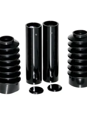 Angebot Cultwerk Gabel Cover komplett m. Faltenbälge, Schwarz, f. Harley-Davidson XL 04-21