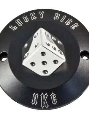 HKC Point Cover Lucky Dice, CC, f. Harley-Davidson BigTwin 70-99, XL 04-20 Sofort Bestellen