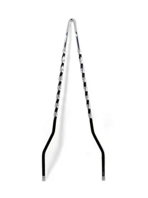 Cycle Vision Sissy Bar Twisted Höhe 30", Breite 11" Chrom, f. Harley-Davidson Ausverkauf
