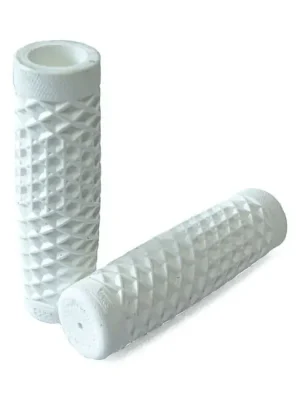 Bestseller Cult Vans Style Griffe 22mm (7/8"), Weiß, für viele Custombikes