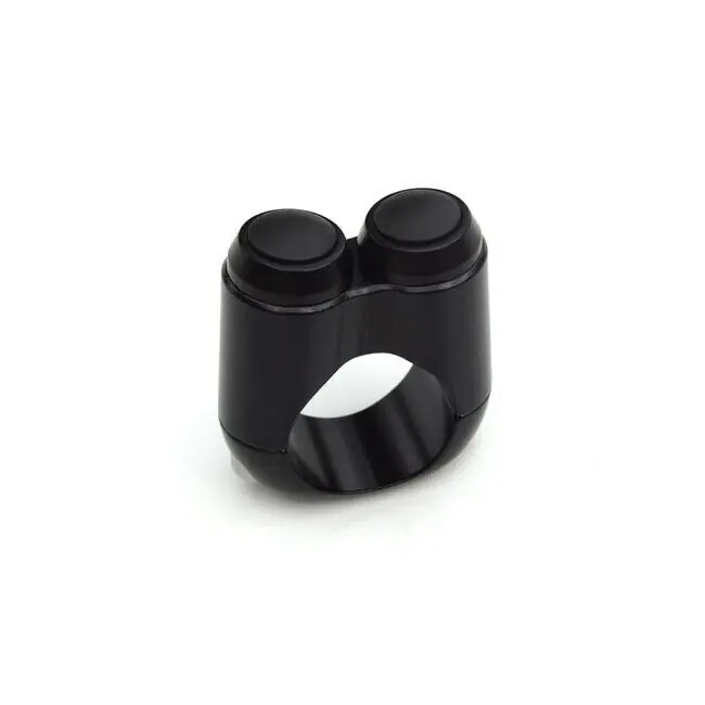 Motone Mini Schalter Schwarz, 2", 2 Schalter für Harley-Davidson Preis Gesenkt