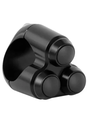 Motone Mini Schalter Schwarz, 7/8" (22mm), 3 Schalter für Custombikes Nur Heute