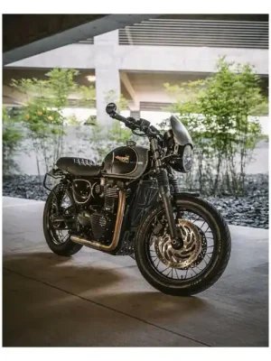 Direktkauf Motone Airblade Windshield Aluminium matt, f. Triumph Bonneville T100, T120