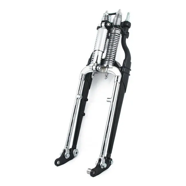 Springergabel, Bremse links, Chrom-Schwarz, f. Harley-Davidson 97-09 FLST Bestseller