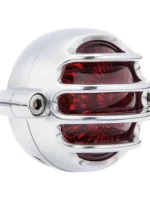 Sichere Zahlung Motone Rücklicht Lecter poliert, LED, für Harley-Davidson mit TÜV!
