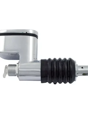 Aktuell Hauptbremszylinder Chrom, für Harley-Davidson Touring 99-07, Softail 00-17
