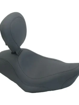 Mustang Wide Tripper Solo Sitz Lehne Schwarz, f. Harley-Davidson Sportster 04-18 Abverkauf