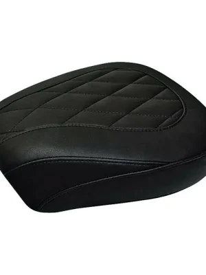 Top-Seller Mustang Wide Tripper Sozius SitzPad Dia Schwarz f. Harley-Davidson Touring 97-19