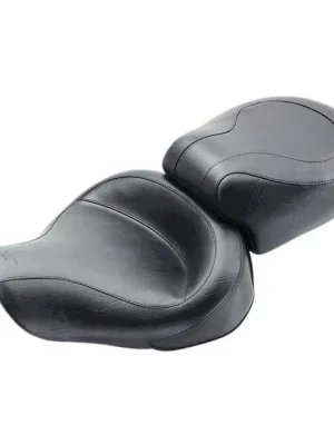 Mustang Wide Touring Sitzbank 2" länger Schwarz, f. Harley-Davidson FXDWG 96-03 Super-Preis