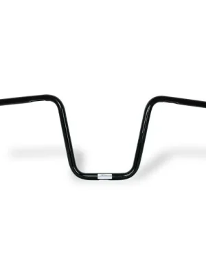 Ausverkauf Fehling Narrow Apehanger Lenker 30cm hoch, Schwarz, für Harley-Davidson mit TÜV!