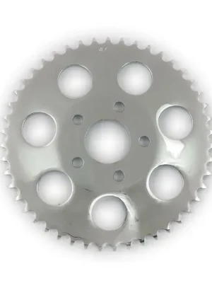 Zertifiziert Kettenrad Ritzel Sprocket 47 Zähne Chrom für Harley-Davidson B.T. 73-85 XL 79-81