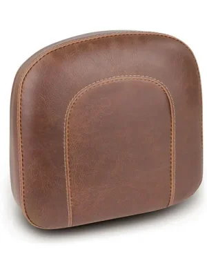 Top-Preis Mustang Vintage Sissybar Pad, Rückenpolster, Braun, 9x9,5", f. Harley-Davidson