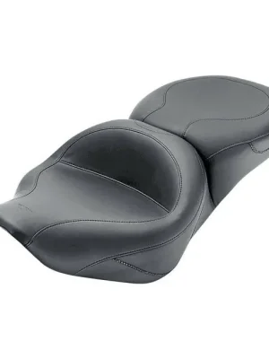 Mustang Touring Sitzbank Schwarz, f. Harley-Davidson FLHR 97-07, FLHX 06-07 Markenware