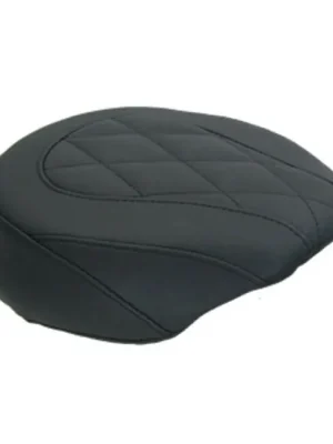 Sonderaktion Mustang Wide Tripper Sozius Sitz Pad, Dia. Schwarz, f. Harley-Davidson XL 04-22