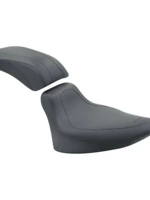 Mustang Tripper Sozius Sitz Pad, 7,5", Schwarz, f. Harley-Davidson Softail 00-06 Preis Gesenkt