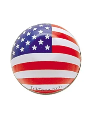 Markenprodukt Trik Topz Ventilkappen, US Flagge, für Harley - Davidson