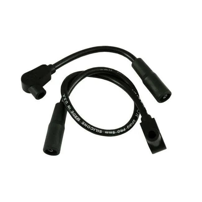 Taylor Zündkabel 8mm Pro, schwarz, für Harley-Davidson Softail 00-17, Dyna 99-17 Preisreduziert