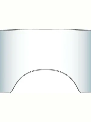 Nur Für Kurze Zeit National Cycles Heavy Duty Lower Windshield C klar f. Harley-Davidson FLHS 87-93