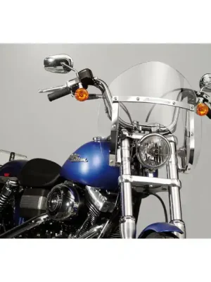 N. Cycles Switchblade Shorty Windshield klar f. Harley-Davidson FXSB FXDWG 06-17 Schneller Versand