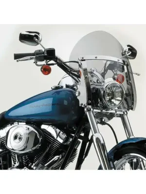 N. Cycles Switchblade Shorty Windshield, getönt f. Harley-Davidson Softail 84-07 Garantierte Lieferung