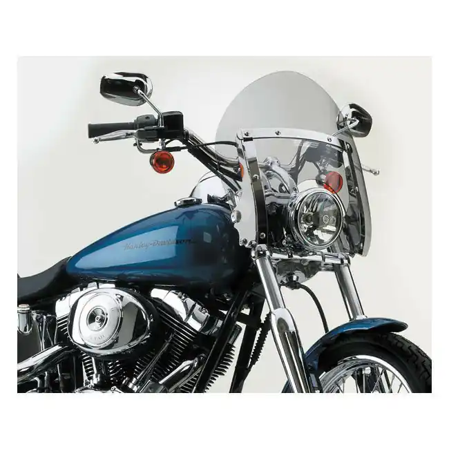 N. Cycles Switchblade Shorty Windshield, getönt f. Harley-Davidson Softail 84-07 Garantierte Lieferung