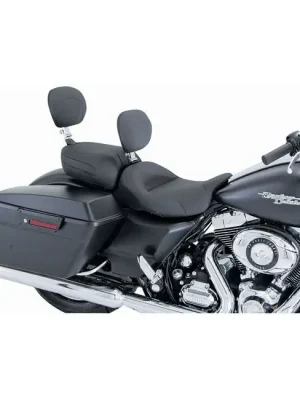 Schneller Versand Mustang Touring Sitzpad Rückenlehne Schwarz, f. Harley-Davidson Touring 97-19