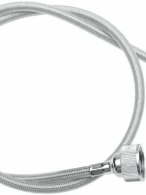 Geprüft Barnett Tachowelle f. Getriebeanschluss 46", Stahlflex für Harley-Davidson 62-83