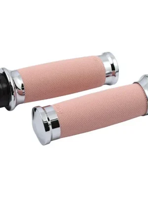 Meistverkauft Avon Custom Contour Griffe, Chrom - Pink , Billet Alu, Harley - Davidson