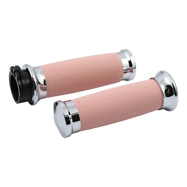 Meistverkauft Avon Custom Contour Griffe, Chrom - Pink , Billet Alu, Harley - Davidson
