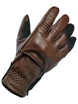 Biltwell Belden Motorrad Handschuhe, Leder, braun, Größe XXL CE geprüft! Neu Im Sortiment
