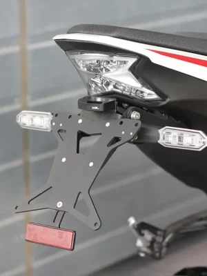 MG Biketec Kurzes Heck - Kennzeichenträger - Kennzeichenhalter diverse Länder passend für Kawasaki Z900 - Modelle (2020-2024) Neu Im Sortiment