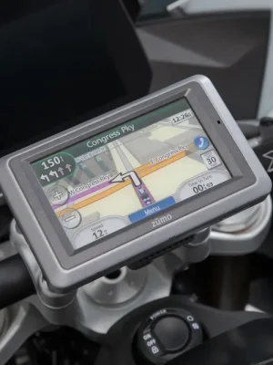 SW-Motech Navi-Halter am Lenker Schwarz. BMW-Modelle. Sonderaktion