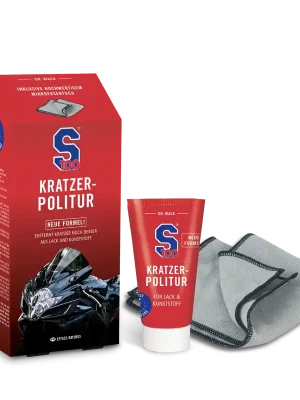 Mega-Angebot S100 Kratzer-Politur 50 ml inkl. Hochleistungs-Poliertuch und Spezialtuch zum Auspolieren