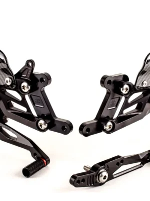 Gilles Fußrastenanlage FXR TÜV-Teilegutachten passend für BMW S 1000 R / RR (2R10) - Modelle Neuheit