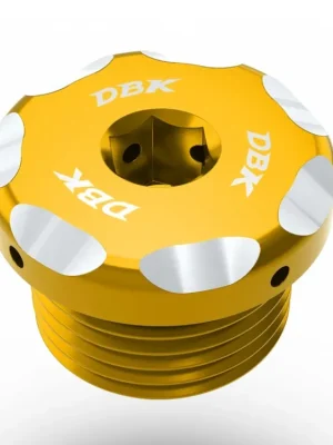 DBK Special Parts TOO03 - BMW GOLD Motorölverschluss Kappe passend für BMW S 1000 R / RR / XR / M 1000 R / RR / XR & R 1300 GS - Modelle Solange Der Vorrat Reicht