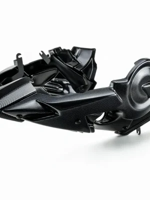 Zertifiziert PUIG Bugspoiler mit ABE carbon-look passend für Yamaha MT-07 Tracer - Modelle (2016-2017)